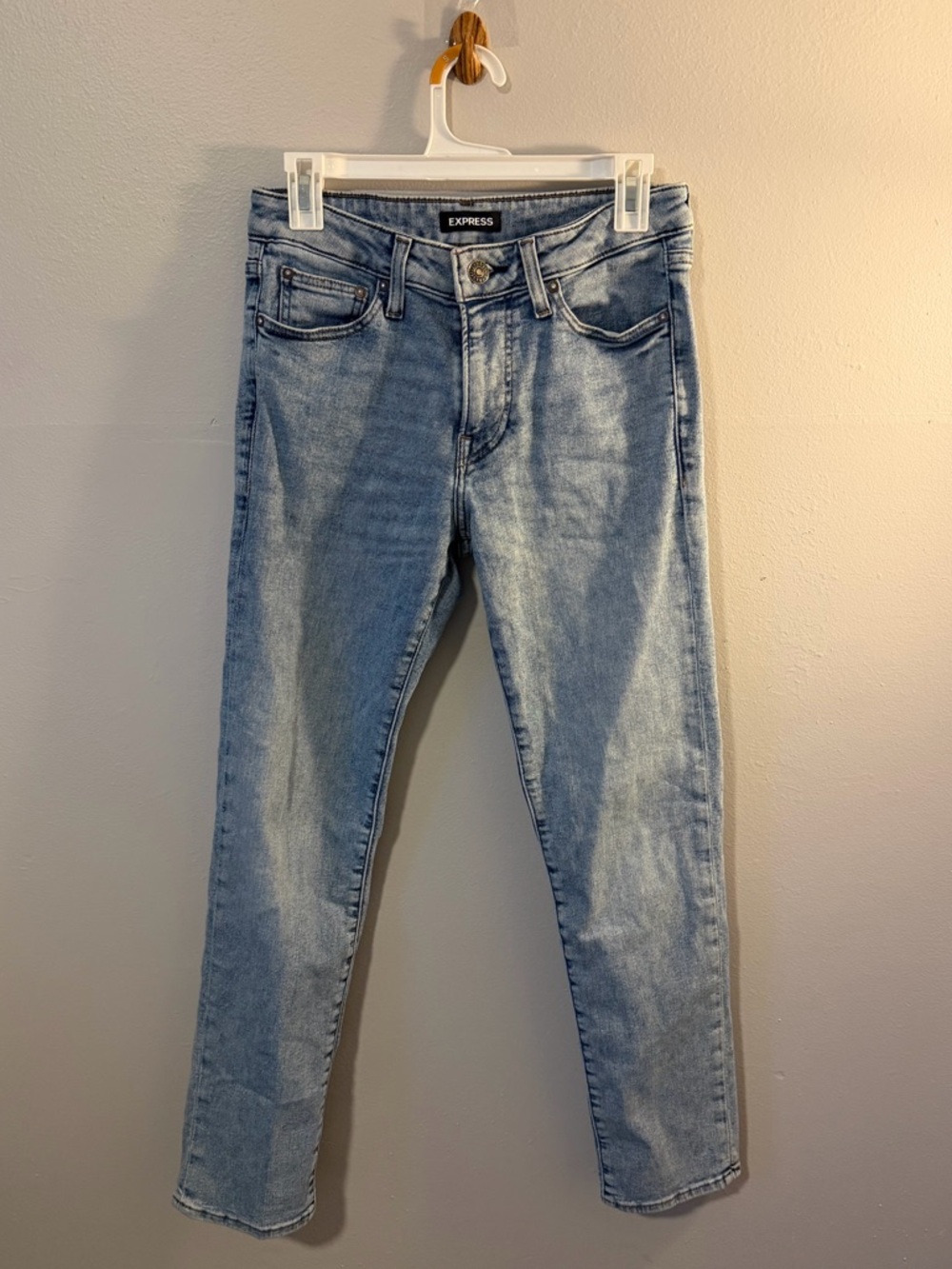 Express Slim Fit Light Blue Men's Jeans